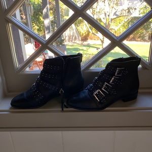 Black Studded Boots